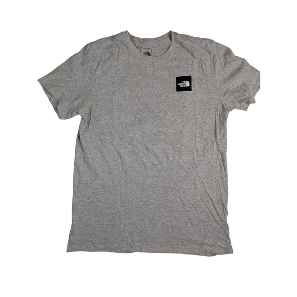 The North Face Other - The North Face Mens Large Heather Gray Short Sleeve Box Logo Graphic T-Shirt